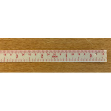 Incra Lexan Inch Scale - 16-0"