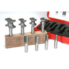 INCRA Router Bit Sets - HingeCrafter 8-Piece Set